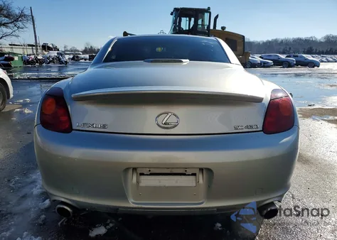 2005 Lexus Sc 430 z USA, uszkodzony, nr VIN JTHFN48Y850071367